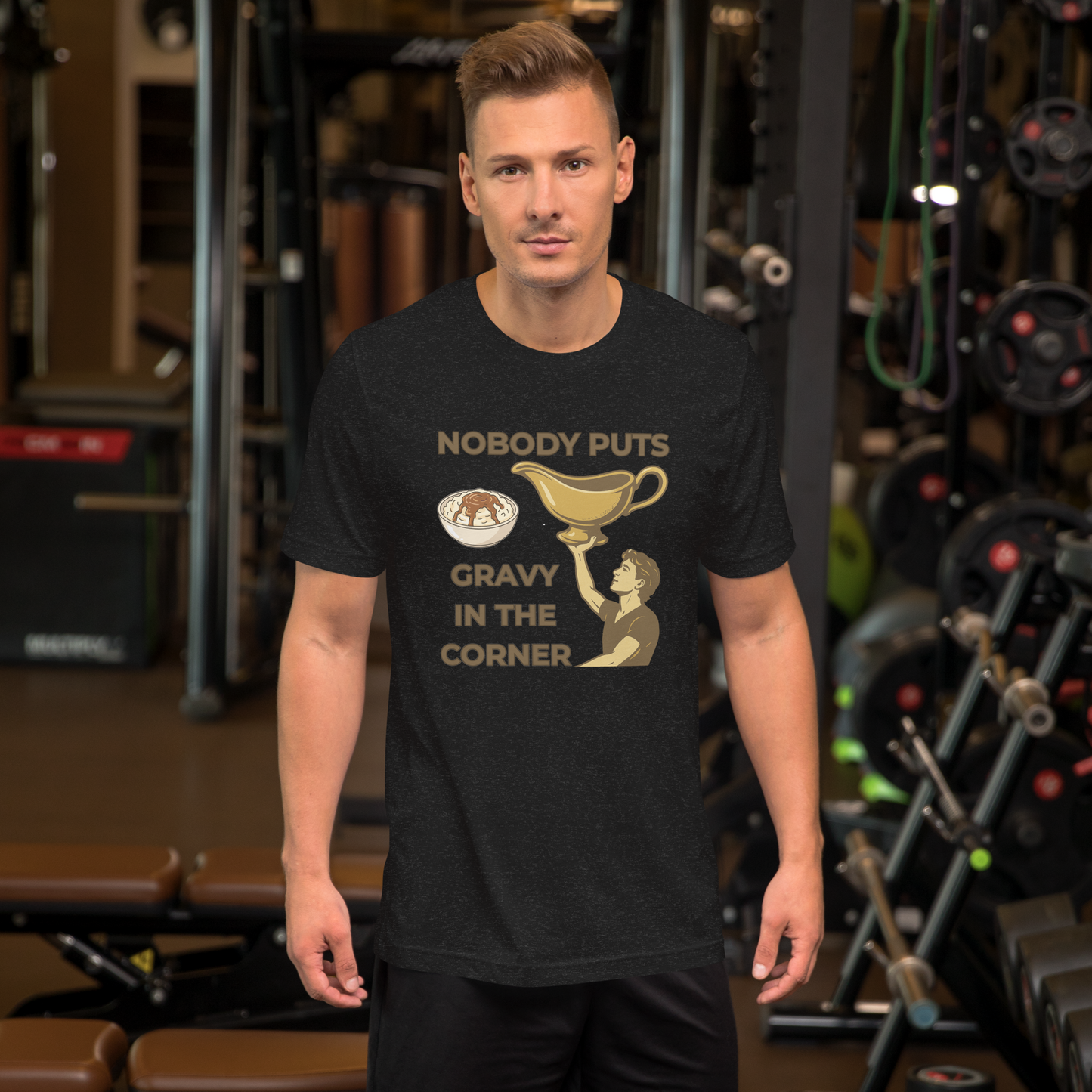 Nobody Puts Gravy | Men's T-Shirt
